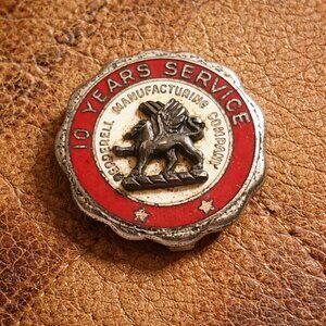 Lady Pepperell Manufacturing Textile Company Vintage Service Award Pin